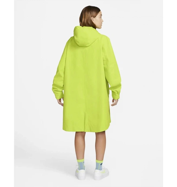 Куртка женская Nike W Nsw Essntl Sf Wvn Prka Jkt XL Салатовий DM6245-321 - Фото 3 Куртка женская Nike W Nsw Essntl Sf Wvn Prka Jkt XL Салатовий DM6245-321 - изображение 3