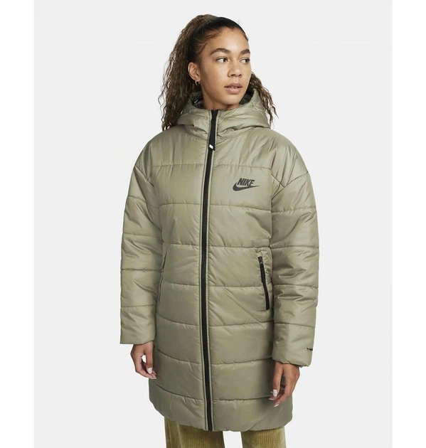 Куртка жіноча Nike Sportswear Therma-Fit Repel XS Оливковий DX1798-351 - зображення 2