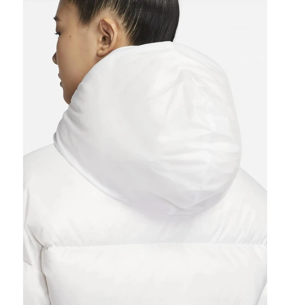 Куртка женская Nike W Nsw Tf City Hd Parka L Білий DH4081-100 - Фото 7 Куртка женская Nike W Nsw Tf City Hd Parka L Білий DH4081-100 - изображение 7