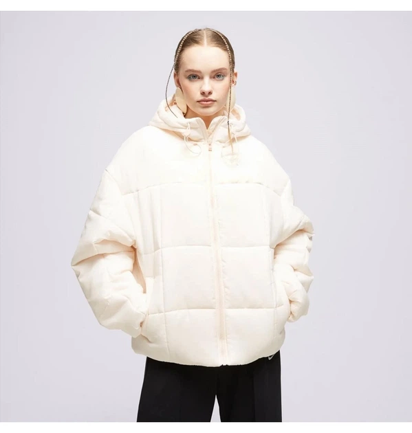 Куртка женская Nike Nsw Esstl Thrmr Clsc Puffer M Бежевый FB7672-838 - Фото 2 Куртка женская Nike Nsw Esstl Thrmr Clsc Puffer M Бежевый FB7672-838 - изображение 2