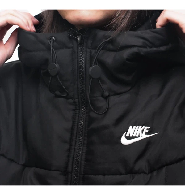 Куртка женская Nike Nsw Esstl Thrmr Clsc Puffer M Черный FB7672-010 - изображение 5