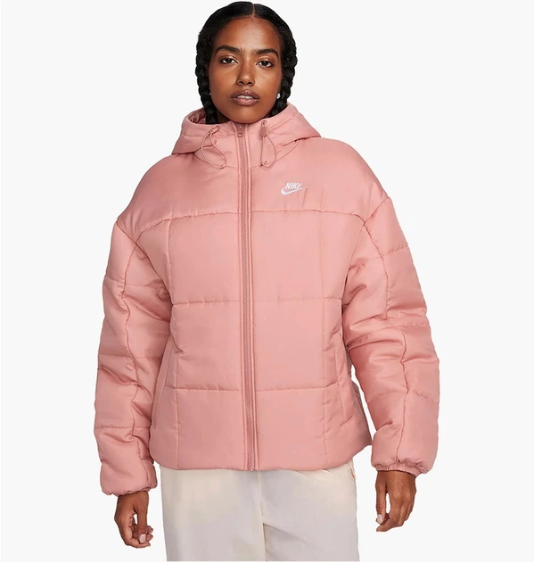 Куртка женская Nike W Nsw Esstl Thrmr Clsc Puffer L Розовый FB7672-618 - Фото 1 Куртка женская Nike W Nsw Esstl Thrmr Clsc Puffer L Розовый FB7672-618 - изображение 1