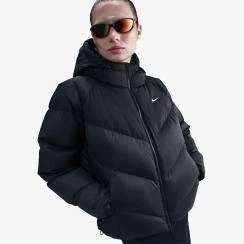 Куртка жіноча Nike W Nsw Sf Downfl Nk Wpfr V2 S Чорний IF2591-010 - Фото 8 Куртка жіноча Nike W Nsw Sf Downfl Nk Wpfr V2 S Чорний IF2591-010 - зображення 8