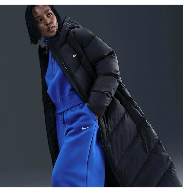 Куртка женская Nike Nsw Sf Dwnfl Nk Wpfr Prka V2 Black L Чорний IF2593-010 - Фото 5 Куртка женская Nike Nsw Sf Dwnfl Nk Wpfr Prka V2 Black L Чорний IF2593-010 - изображение 5