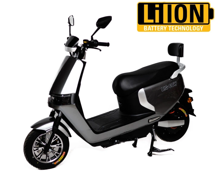Электроскутер JENYE BIG COW 2,5кВт - 2500Вт 72V/20AH Lithium battery (СЕРЫЙ) - изображение 3