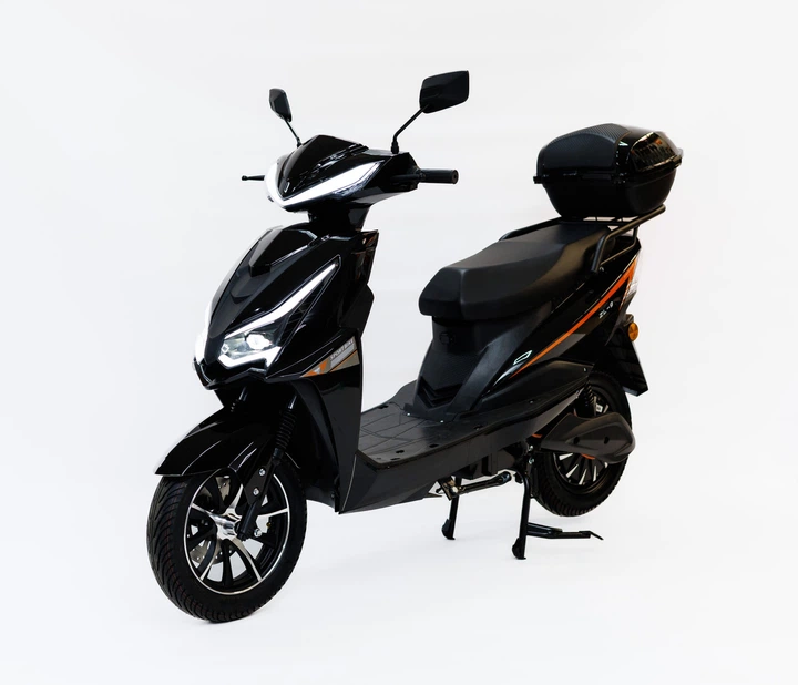 Электроскутер JENYE ZL-9 2,0кВт - 2000Вт 72V/20AH (ЧЕРНЫЙ) - изображение 2