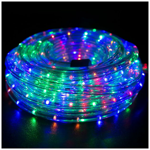 Уличная светодиодная гирлянда Дюралайт 80м 60 LED на метр 184Вт IP68 Мультиколор SQ-27027 - изображение 7