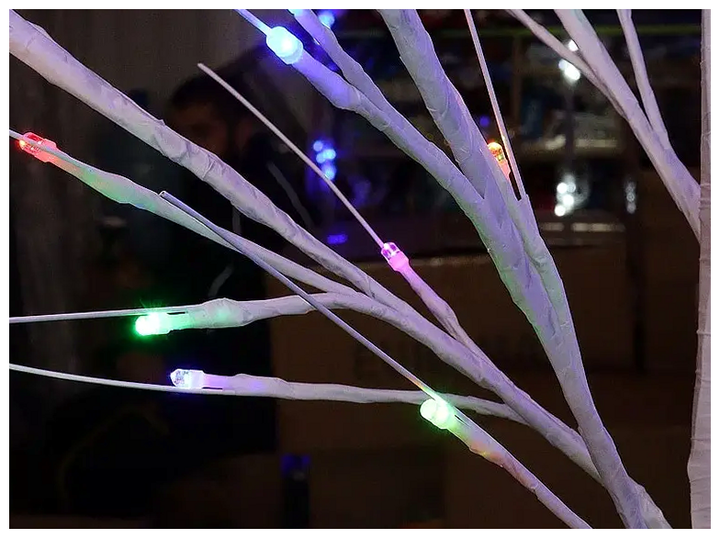 Дерево гирлянда Сакура 180LED 1.5м 220В мультиколор для декора помещений SQ-26108 - изображение 5