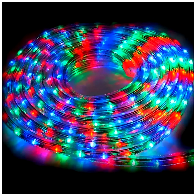 Уличная светодиодная гирлянда 600 LED 10м 220В IP68 квадратная мультиколор статический режим SQ-28770 - изображение 2