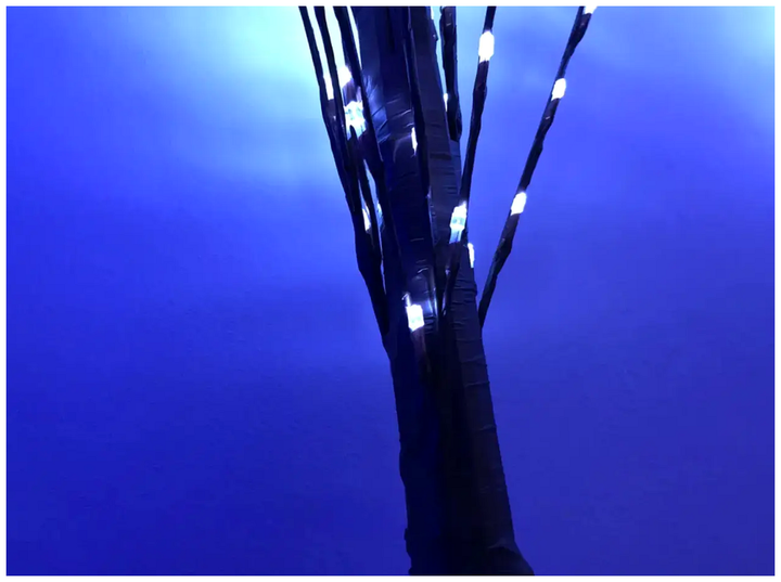 Светодиодное дерево гирлянда 225LED 150см коричневый ствол синий для украшения помещений SQ-25536 - изображение 7
