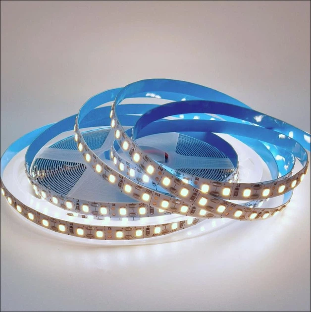 Світлодіодна LED стрічка 4 метри 120 LED на метр із USB 5V, білий нейтральний, світильник для підсвічування, живлення від павербанку 5 вольт, 4000K - зображення 8