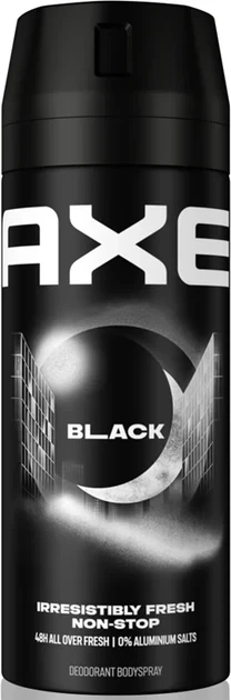 Дезодорант-спрей для мужчин AXE "Black", 150 мл - Фото 1 Дезодорант-спрей для мужчин AXE "Black", 150 мл - изображение 1