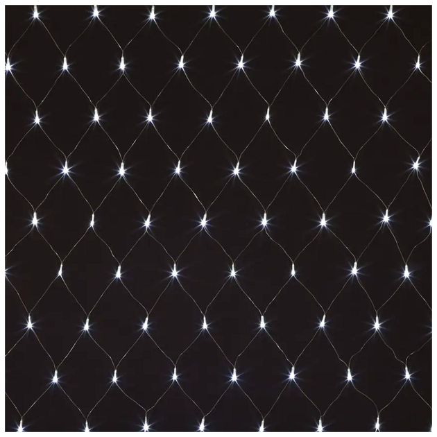 Гирлянда светодиодная сетка 2x1.5м 160LED 220V черный шнур 8 режимов освещения SQ-25540 - изображение 6