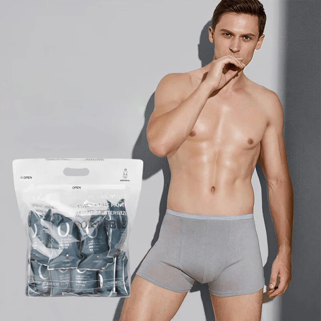 Трусы одноразовые мужские Koudailvxing хлопковые, 20 шт, размер 2XL - Фото 1 Трусы одноразовые мужские Koudailvxing хлопковые, 20 шт, размер 2XL - изображение 1