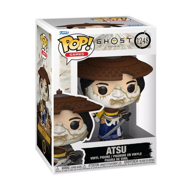 Фигурка Funko POP! Ghost of Yotei Ацу (93689) - Фото 1 Фигурка Funko POP! Ghost of Yotei Ацу (93689) - изображение 1