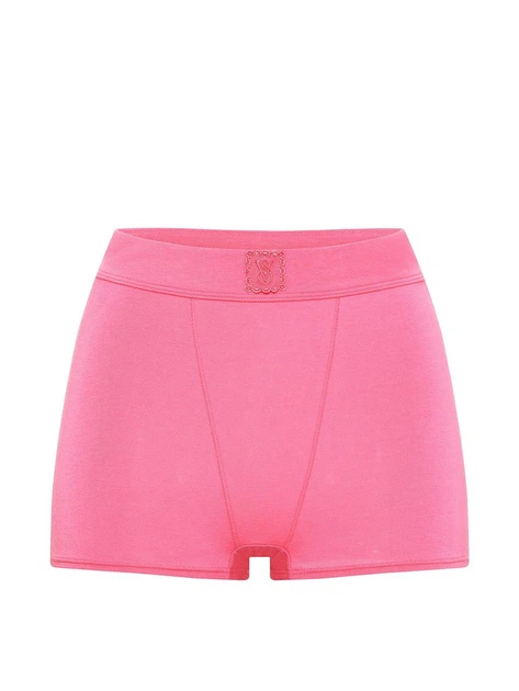 Женские трусики Victoria's Secret (28255968571) Logo Cotton Lace Patch High-Waist Boyshort S розовые - Фото 3 Женские трусики Victoria's Secret (28255968571) Logo Cotton Lace Patch High-Waist Boyshort S розовые - изображение 3