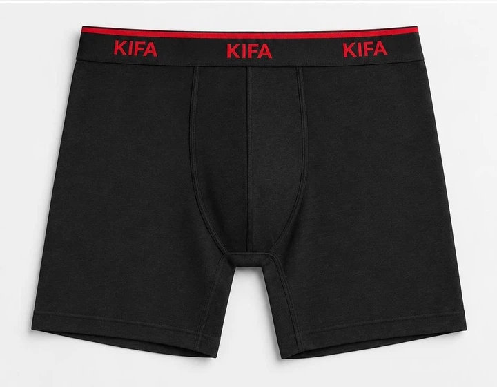 Термошорты с шерстью мужские удлиненные KIFA черный 882381 L - изображение 3