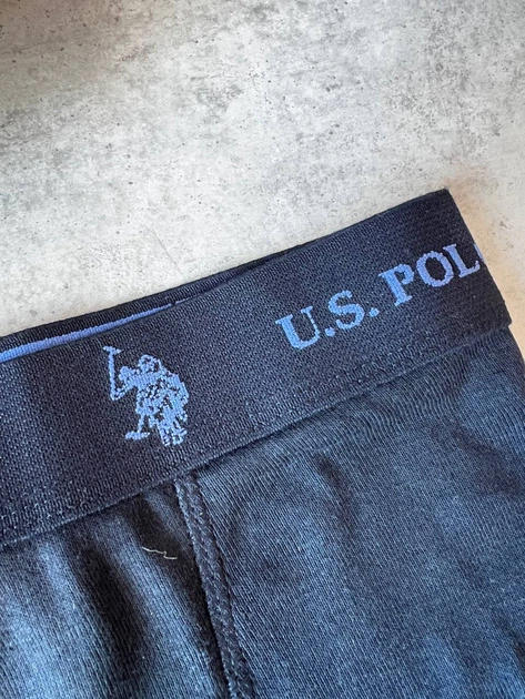 Набір чоловічих трусів боксери U.S. Polo Assn 3 шт розмір S - Фото 4 Набір чоловічих трусів боксери U.S. Polo Assn 3 шт розмір S - изображение 4