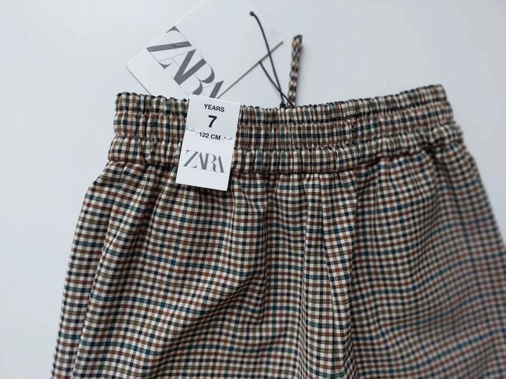 Штани в клітинку від бренду Zara 7 років 122 см зріст - Фото 4 Штани в клітинку від бренду Zara 7 років 122 см зріст - изображение 4