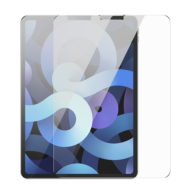 Захисна плівка Baseus для iPad, високоякісна захисна плівка для планшета Apple [повне покриття екрана, міцний захист від відбитків пальців, ударостійкий та стійкий до вигину] підходить для iPad 9/8/7/Air3-10.2/10.5 дюймів - зображення 4