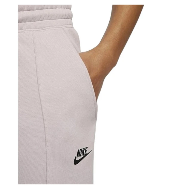 Толстовка жіноча Nike W Nsw Tch Flc Wr Fz Hdy L Рожева FB8338-019 - зображення 10