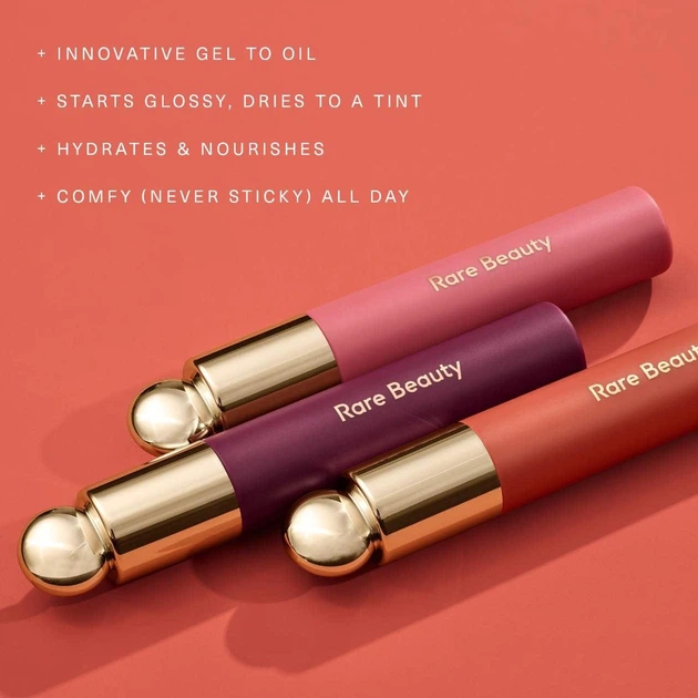Масло для губ, тинт Rare Beauty "Happy" Soft Pinch Tinted Lip Oil Stain - изображение 6