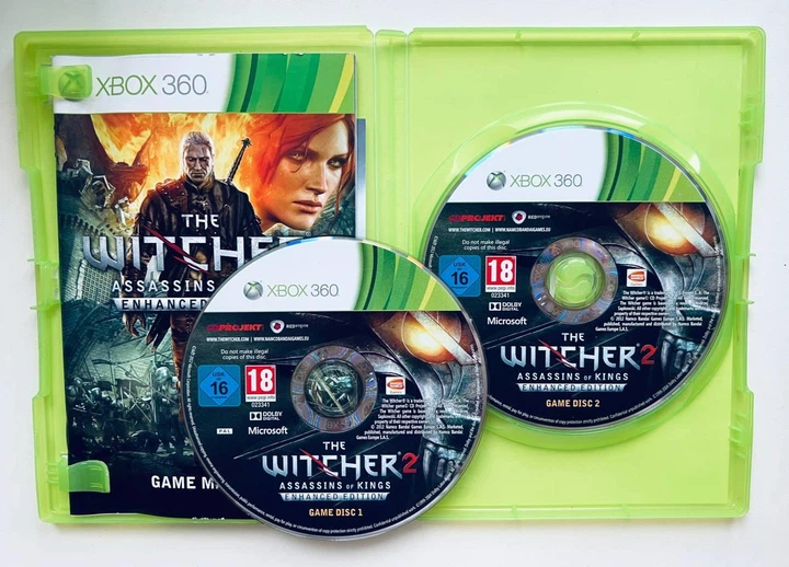 Диск для Xbox 360 - The Witcher 2 Assassin's of Kings Enhanced Edition, английская версия, Б/У - Фото 3 Диск для Xbox 360 - The Witcher 2 Assassin's of Kings Enhanced Edition, английская версия, Б/У - изображение 3