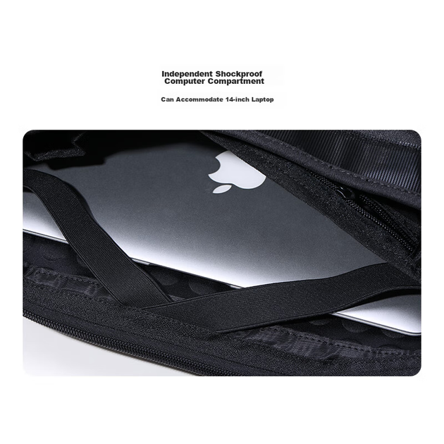 Мужская стильная сумка через плечо Slazenger, вместительная сумка на плечо для iPad и планшета, повседневная сумка-мессенджер для поездок на работу. - Фото 7 Мужская стильная сумка через плечо Slazenger, вместительная сумка на плечо для iPad и планшета, повседневная сумка-мессенджер для поездок на работу. - изображение 7
