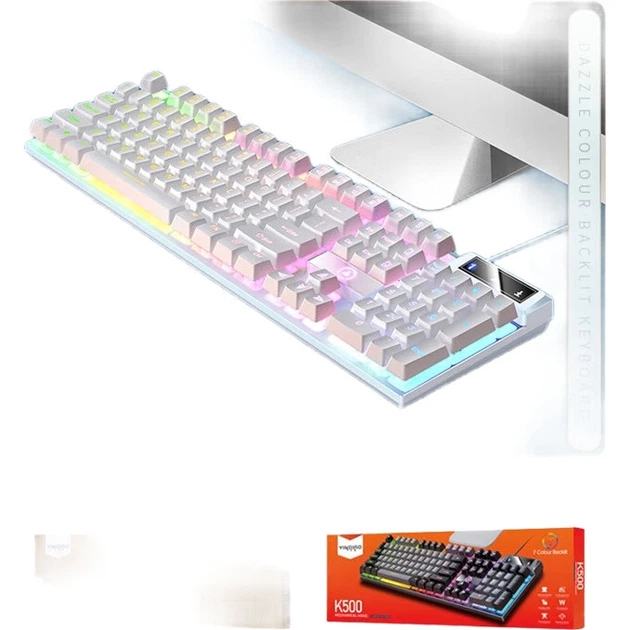 Клавиатура YINDIAO K500 White - изображение 5