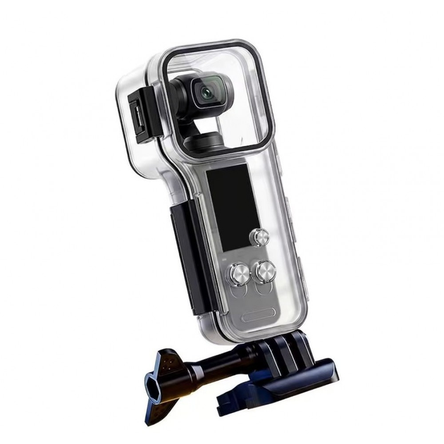 Водонепроникний захисний аквабокс до 50 м DJ-PW1 9H IPX8 для екшн-камери DJI Osmo Pocket 4 - зображення 4