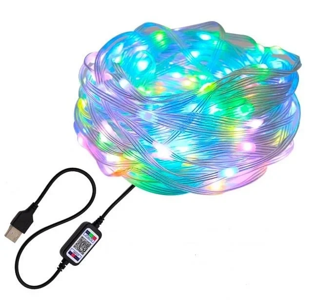 Уличная LED-гирлянда Digital 5M Smart с управлением через приложение Bluetooth - изображение 4
