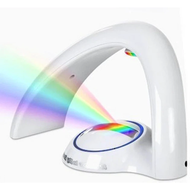 Ночник-проектор Lucky Rainbow RGB с проекцией радуги и таймером - изображение 2