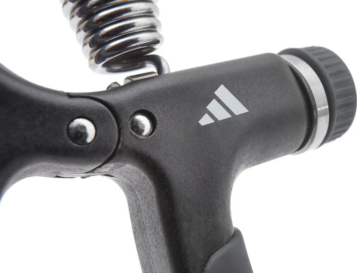 Еспандер для долоні Adidas Adjustable Grip Trainer регульований 10-40 кг метал чорний - Фото 3 Еспандер для долоні Adidas Adjustable Grip Trainer регульований 10-40 кг метал чорний - зображення 3
