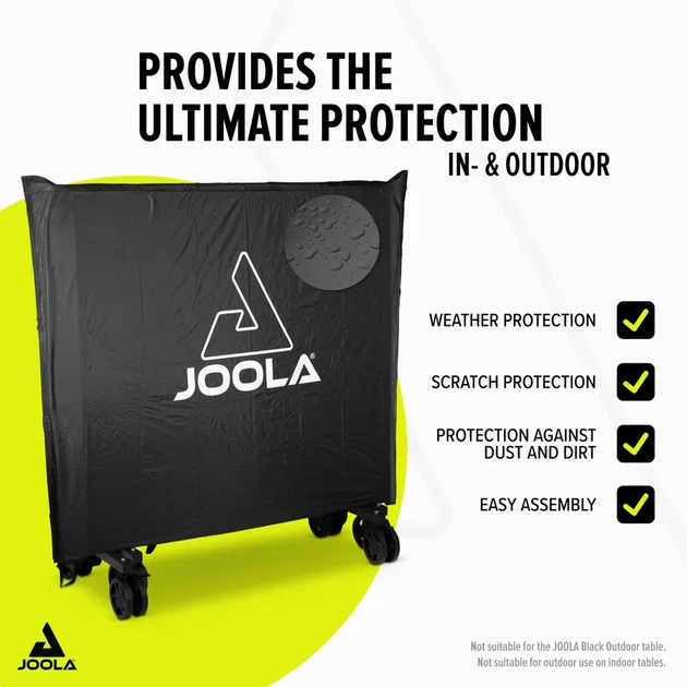 Чехол для теннисного стола Joola Weatherproof водонепроницаемый, полиэстер и ПВХ - изображение 7