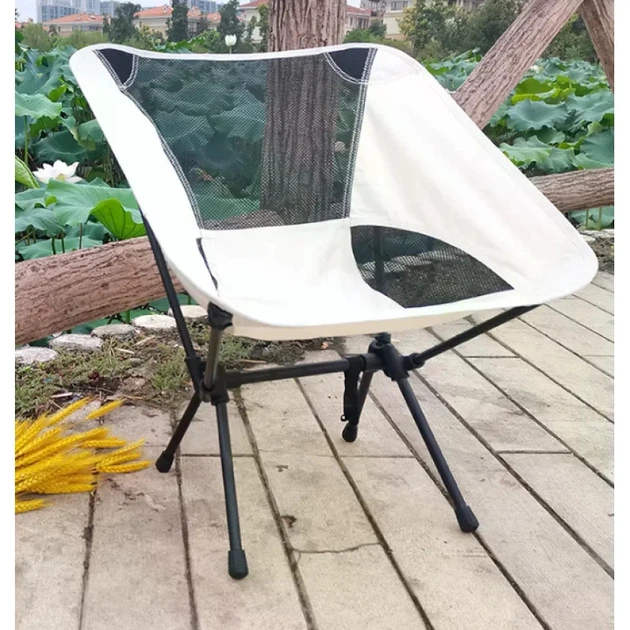 Складной туристический стул KingCamp 56×60.5×65.5 см, белый - изображение 5