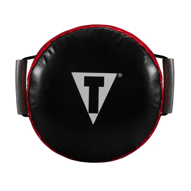 Макивара круглая TITLE Classic Round Punch Shield V2 ударный щит красно-черный - Фото 2 Макивара круглая TITLE Classic Round Punch Shield V2 ударный щит красно-черный - изображение 2
