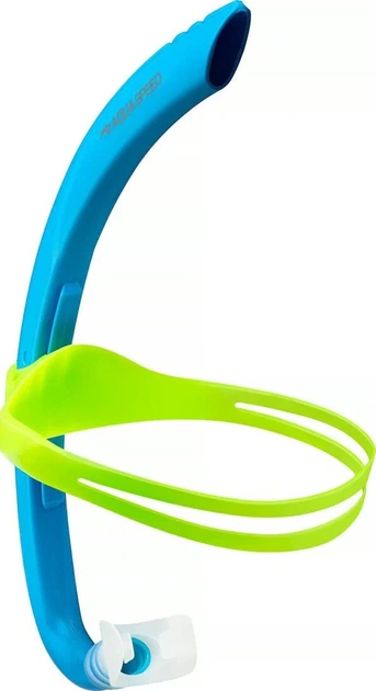 Дыхательная трубка для сноркелинга Aqua Speed Juno Junior силикон, поликарбонат синий, зеленый One Size - Фото 2 Дыхательная трубка для сноркелинга Aqua Speed Juno Junior силикон, поликарбонат синий, зеленый One Size - изображение 2