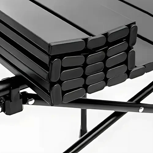 Складной туристический стол Asson 120×55×50 см, черный - Фото 4 Складной туристический стол Asson 120×55×50 см, черный - изображение 4