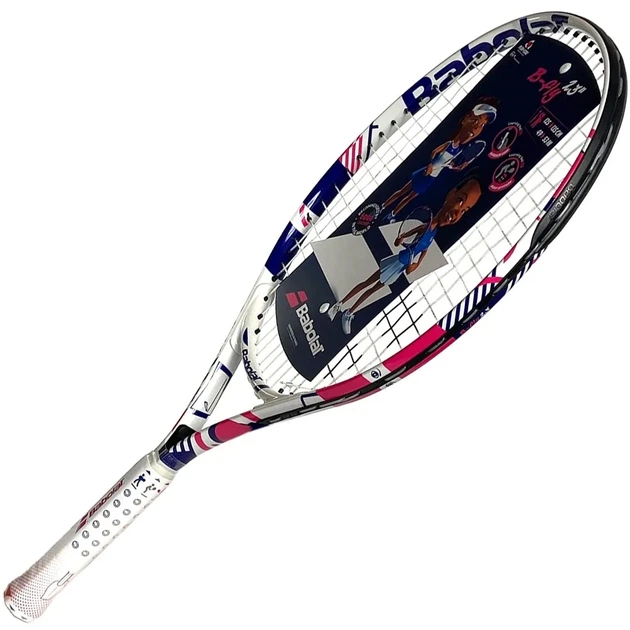 Тенісна ракетка Babolat B Fly 23 алюмінієва для дітей 6-8 років біла - зображення 2