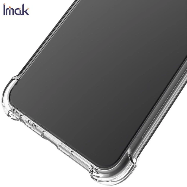 Чехол-накладка для Google Pixel 4A прозрачная с бронь углами противоударная - изображение 3