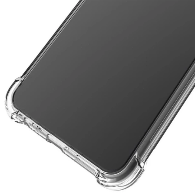 Прозрачный противоударный чехол для Tecno Spark Go (KG5m) с усиленными углами с защитой камеры (силикон TPU) - Фото 4 Прозрачный противоударный чехол для Tecno Spark Go (KG5m) с усиленными углами с защитой камеры (силикон TPU) - изображение 4