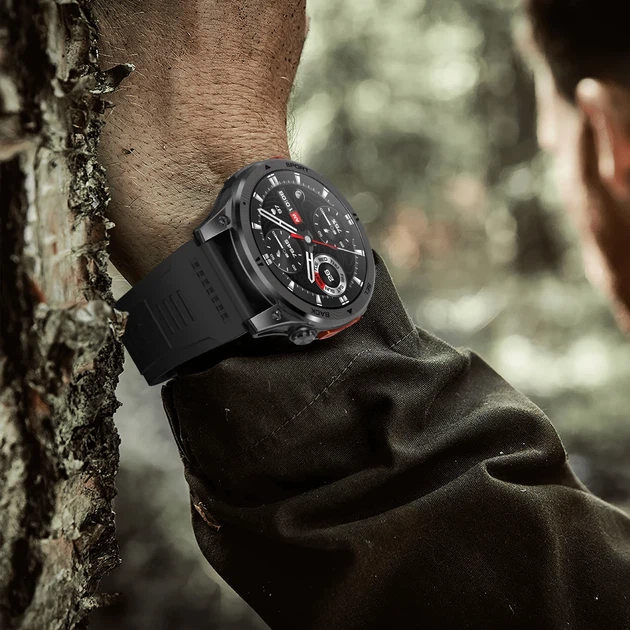 Смарт-часы мужские UWatch Smart Optimus GPS с компасом 1.46 дюйма - Фото 10 Смарт-часы мужские UWatch Smart Optimus GPS с компасом 1.46 дюйма - изображение 10