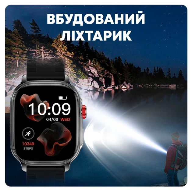 Смарт-часы UWatch Smart Energy Sakura женские со звонками и пульсометром - Фото 6 Смарт-часы UWatch Smart Energy Sakura женские со звонками и пульсометром - изображение 6