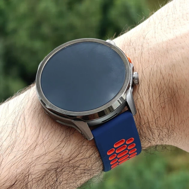 Смарт-часы UWatch Smart Technology Lava Blue с SIM-картой и GPS 52 мм, 2 ремешка - изображение 7