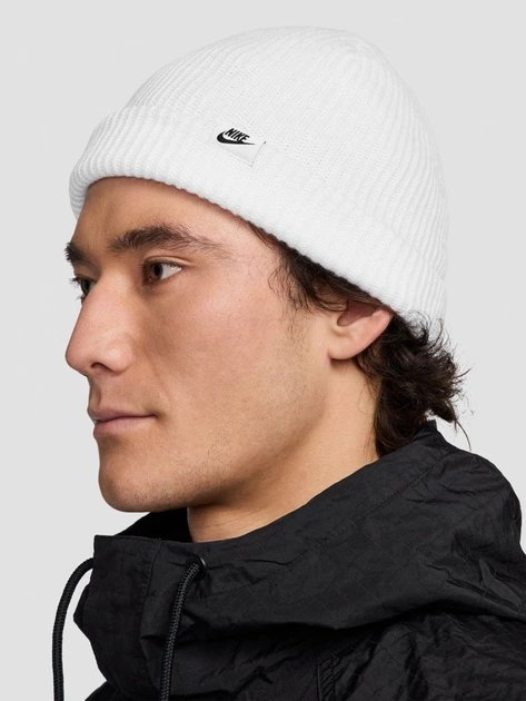 Шапка Nike U Nk Terra Beanie Sc ONE SIZE Білий HF0176-100 - Фото 2 Шапка Nike U Nk Terra Beanie Sc ONE SIZE Білий HF0176-100 - изображение 2