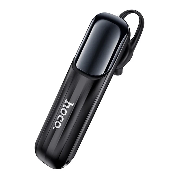 Bluetooth-гарнитура Hoco E57 Essential моно 10 ч разговоров вес 10 г Black - Фото 1 Bluetooth-гарнитура Hoco E57 Essential моно 10 ч разговоров вес 10 г Black - изображение 1