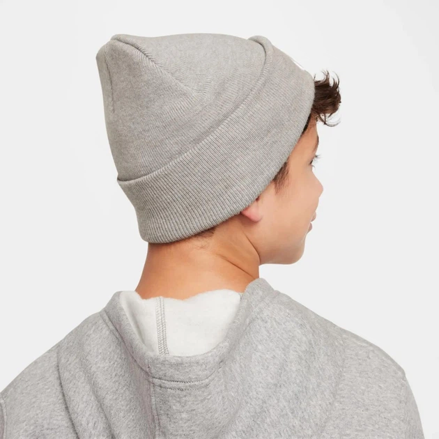 Шапка Nike K Nk Peak Beanie Tc Fut ONE SIZE Світло-сірий HF5498-063 - Фото 3 Шапка Nike K Nk Peak Beanie Tc Fut ONE SIZE Світло-сірий HF5498-063 - зображення 3