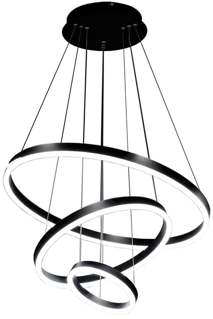 Подвесная LED-люстра Berger 7014-PL-75 Black, 75 Вт, 4000K - Фото 1 Подвесная LED-люстра Berger 7014-PL-75 Black, 75 Вт, 4000K - изображение 1