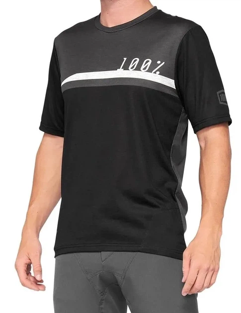 Джерси 100% Airmatic, черный, XL - Фото 1 Джерси 100% Airmatic, черный, XL - изображение 1