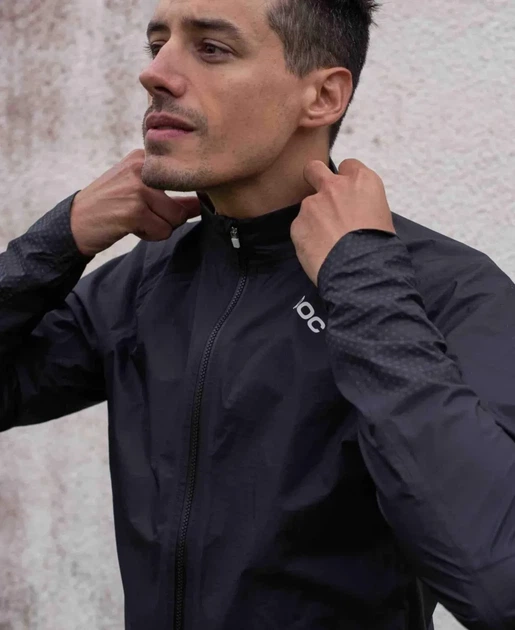 Мембранна чоловіча велокуртка POC Haven rain jacket, Uranium Black (M) - изображение 9